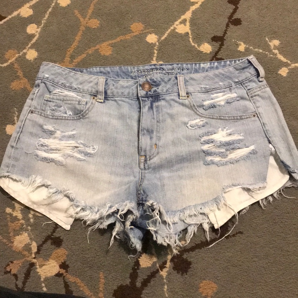 High waisted American eagle shorts